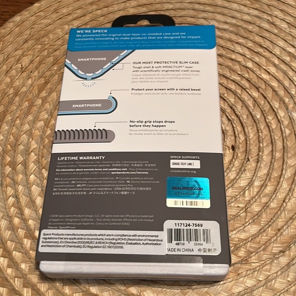 Speck Phone Cover Case iPhone Xs/X - Picture 2 of 6